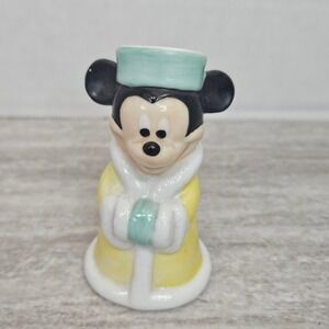 Vintage Disney Mickey Mouse Winter Hat‎ Salt Shaker, Ceramic Figurine